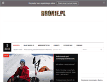 Tablet Screenshot of bronie.pl